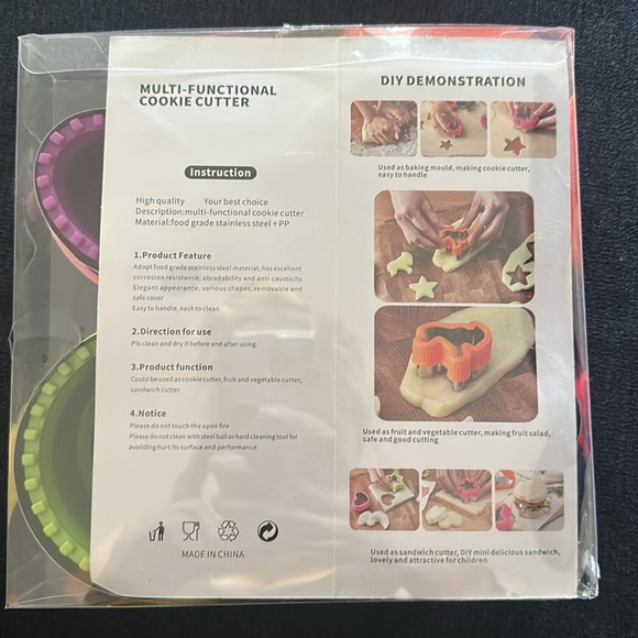 Colorful Cookie Cutter Set - Picture 2 of 2